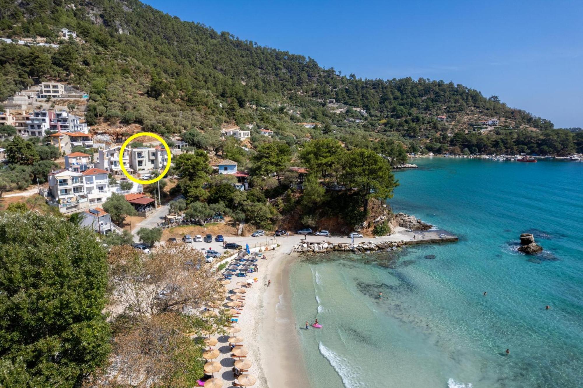 Appartamento Archetypo Luxury Living Chrisi Ammoudia Esterno foto