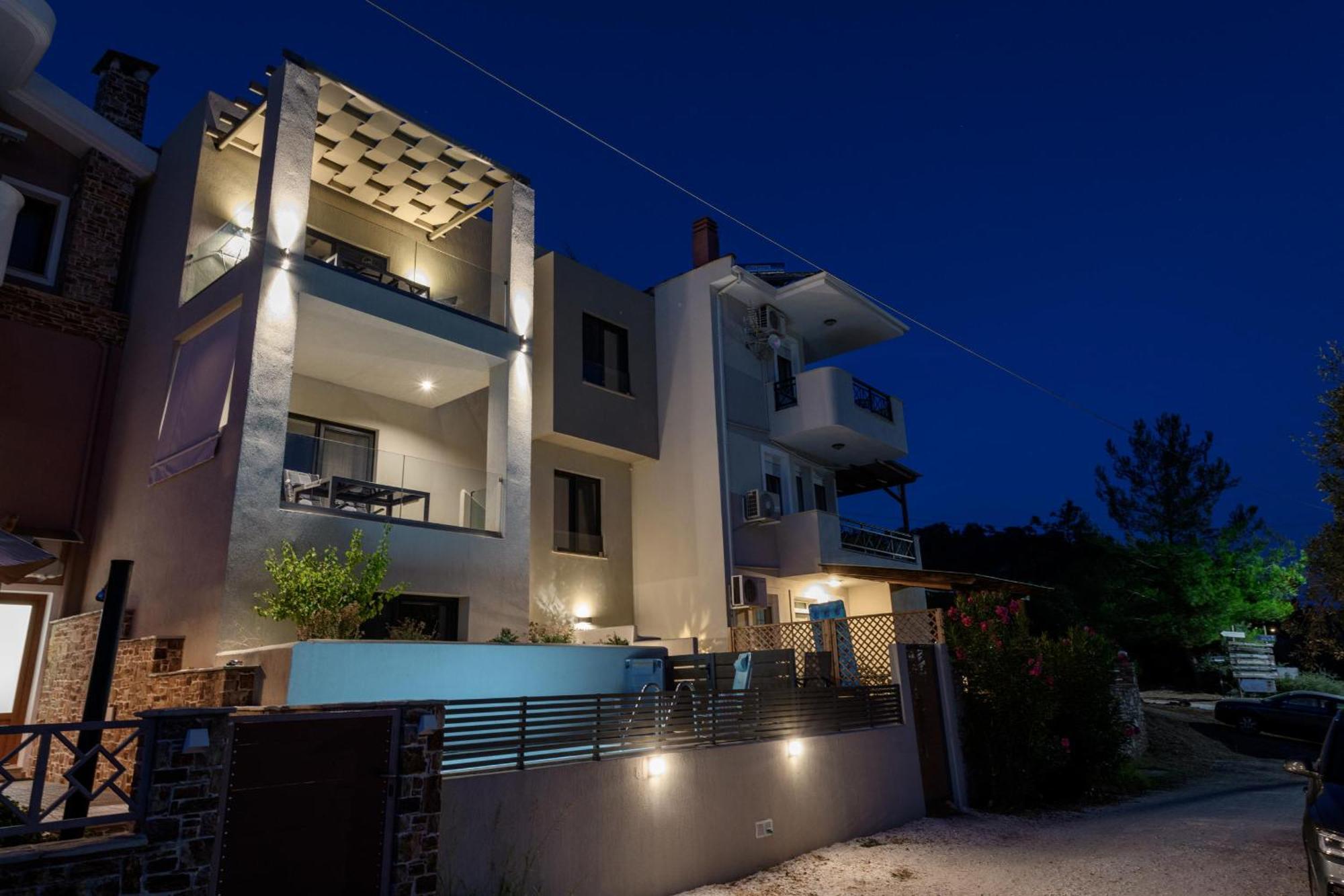 Appartamento Archetypo Luxury Living Chrisi Ammoudia Esterno foto