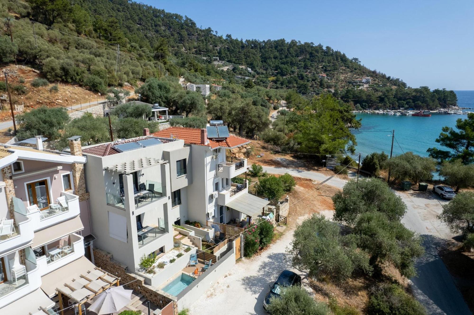 Appartamento Archetypo Luxury Living Chrisi Ammoudia Esterno foto